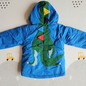 Mini Boden Cozy Sherpa anorak style jacket /2-3t